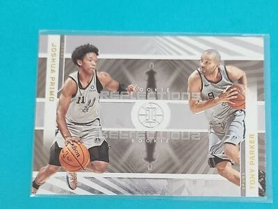 2021-22 Illusions Rookie Reflections #19 Joshua Primo Tony Parker Spurs Card 6A - Image 1 of 2