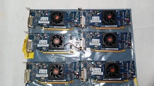 Lot of 6x AMD Radeon HD 6350 512MB PCie DMS-59 ATI-102-C09003 Video Card - Picture 1 of 8