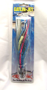 Boone Trolling Lure 63105 Gatlin Jet Rigged 7in Lure Blue Pink Silver F18
