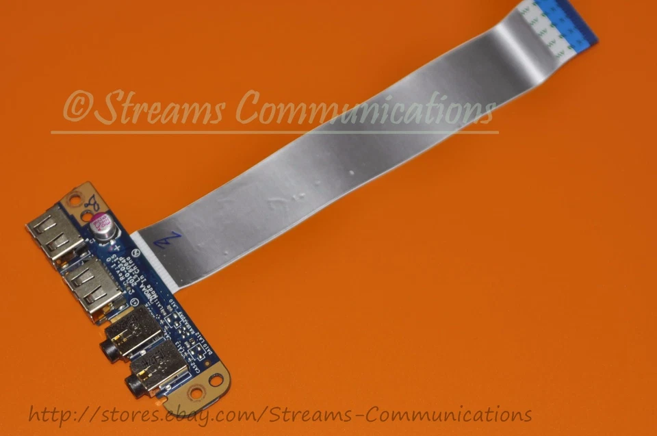 TOSHIBA Satellite A665-S6050 A665-S6081 A665-S6086 Audio USB Port Board LS-6064P - Image 1 of 4
