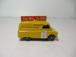Matchbox No. 42A Bedford Evening News Van, Grey Metal Wheels Restored code 3 - Picture 1 of 11