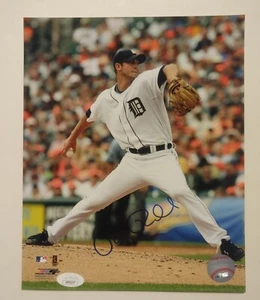 Rick Porcello Signed Detroit Tigers 8x10 Photo JSA - Picture 1 of 3