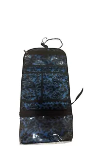 Ulta Make-up Kulturbeutel blau Blumen hängend Reisetasche - Bild 1 von 5