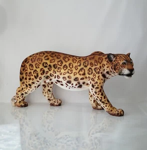 🔶Leopard Figur 160 cm Lebensecht Tierfigur Dekofigur BLACKFORM - Bild 1 von 1