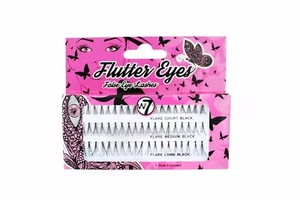 W7 Flutter Eyes False Eye Lashes - Fake Individual Eyelashes - Picture 1 of 1