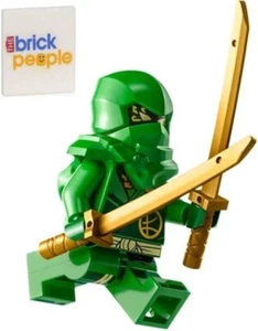 LEGO Ninjago Dragons Rising: Lloyd Garmadon Minfigure with Dual Swords - Green - Picture 1 of 5