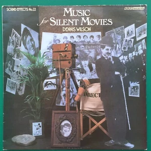 Dennis Wilson MUSIC FOR SILENT MOVIES Soundtrack LP BBC Sound Effects 22 Chaplin - Picture 1 of 12