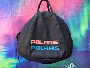 Vintage POLARIS Snowmobile ATV Helmet Bag Soft Carrying Case ONLY (No Helmet) #1 - Bild 1 von 6