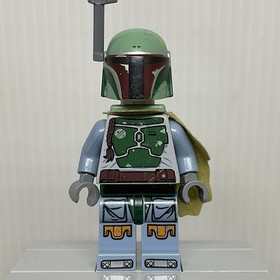 LEGO Star Wars sw0396 Boba Fett Head Beard Stubble Minifigure 9496
