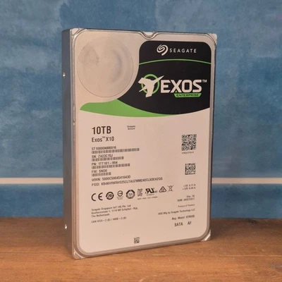 10 TB Seagate ST10000NM0016 Exos 3,5" disco rigido SATA aziendale (140 EUR 0% IVA) - Immagine 1 di 4