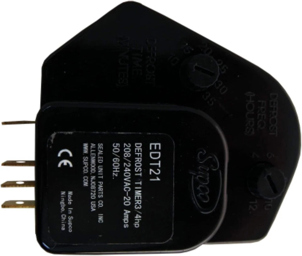 SUPCO EDT21 Electronic Defrost Timer 3/4HP 208/240V 20A Dust Proof Case - Image 1 of 1