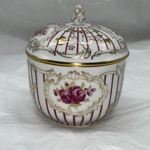 KPM Dekor "Pianta“ Zuckerdose  ,1.Wahl, Porzellan - D.1 - Bild 1 von 13
