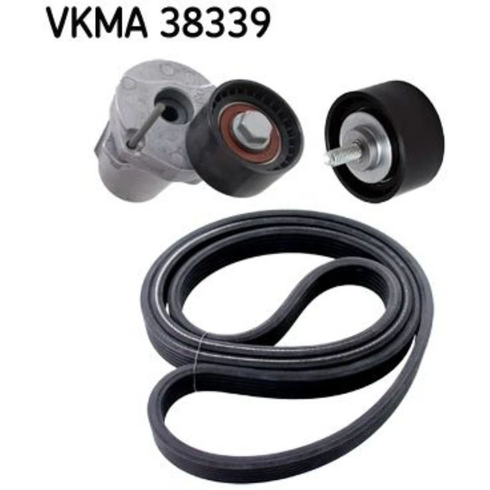 SKF Keilrippenriemensatz für BMW X1 E84 xDrive18d xDrive20d 1er E81 118d 116d - Bild 1 von 1