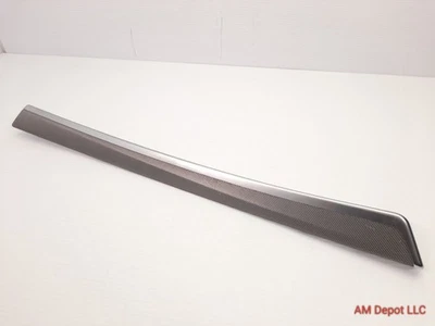 2011 BMW 535i 528i 550i F10 porta dianteira direita acabamento alumínio hexágono 51428050164 - Imagem 1 de 4