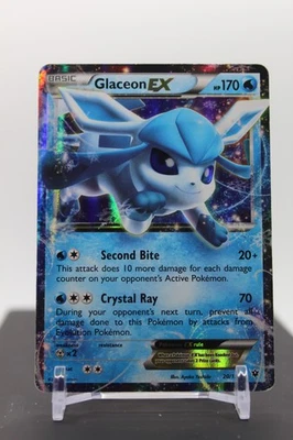 Glaceon EX 20/124 Holo - Pokemon XY - Fates Collide - Image 1 of 2