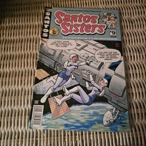 Santos Schwestern 9 lustigste Comics auf diesem Planeten Weltraum brandneu schwimmende Welt Sehr guter Zustand - Bild 1 von 1