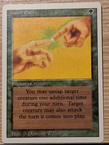Instill Energy Revised MTG Magic The Gathering 1994 LP - Picture 1 of 2