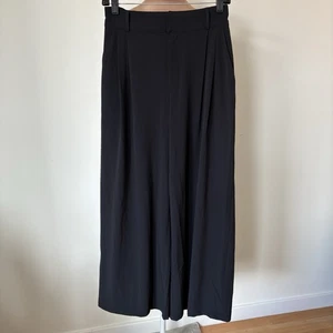 Alo Dreamscape Hose 30" INSEAM High-Waist Regular schwarz weites Bein Hose EUC S - Bild 1 von 12