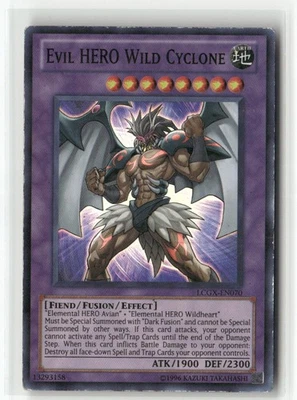 Legendary Collection 2 #LCGX-EN070 Evil HERO Wild Cyclone - Image 1 of 2