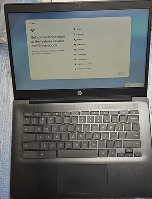Hp ChromeBook 14" G6 Intel Celeron N4120 Non-Touch 4GB 32GB A Grade Warranty - Image 1 of 4
