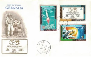 1969 Grenada FDC, 1st Man on the Moon, Apollo XI - #2 - Picture 1 of 1