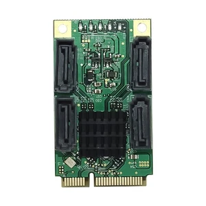 Expansion Card ST586 MiniPCIE 88SE9230 Quad SATA Ⅲ Industrial PC2723 - Afbeelding 1 van 6