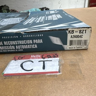 Kit de reconstrucción de transmisión automática Pro-king Kb-821 Foto 1 de 3