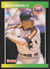1989 Donruss Baseball's Best #8 Glenn Davis Houston Astros