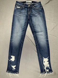 Buckle BKE Denim Stella Slim Fit Low Rise Ankle Skinny Size 24 Blue (1218) - Picture 1 of 14
