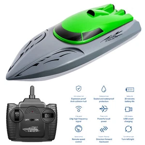 806 2.4G  Boot Fernbedienungsboot 20KM / h Wasserdichtes Spielzeug H2B1 - Bild 1 von 12