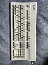 DELL AT102W "Bigfoot" PS/2 Mechanincal Computer Keyboard [ALPS SKCM Black]