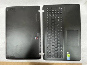 ASUS Q524U TOP CASE KEYBOARD/Trackpad 13NB0CE1P03111-1 9Z.N8SBW.Y01 & BTM Cover - Picture 1 of 11