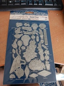 FUSTELLE DA TAGLIO PER SCRAPBOOKING PIZZO A BRANDELLI NUOVE (J1243) RETAIL TERAPIA FIORISTA - Foto 1 di 2