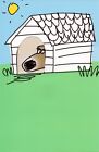 Funny SORRY Card In the Dog House Forgive me by American Greetings + Envelope