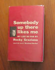 Rocky Graziano ~ Somebody Up There Likes Me ~ 1ère impression 1955 couverture rigide/veste