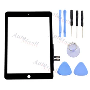 For 2018 iPad 6 6th Gen A1893 A1954 Touch Screen Digitizer Replacement+IC Black - Picture 1 of 10