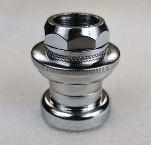 1980'S VINTAGE TANGE 1 INCH THREADED HEADSET CHROME OLD SCHOOL STEEL FRAME - Picture 1 of 14