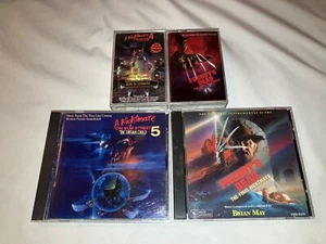 A Nightmare on Elm Street Soundtrack Lot CD Cassette Rare OOP (NOES 4,5, 6) - Picture 1 of 24