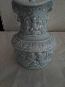 Vintage Poseidon Mythical Ceramic Glazed Pitcher - Picture 1 of 7