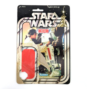 Vintage 1979 Star Wars Kenner R5-D4 Offerless 21-Back Cardback