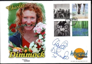 2000 Stone and Soil FDC SG  2152-55 FDC autographed by CHARLIE DIMMOCK - Picture 1 of 1