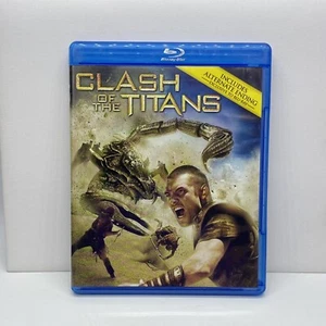 CLASH OF THE TITANS Blu-ray Disc 2010 Movie Liam Neeson Excellent Condition - Picture 1 of 5