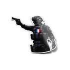 Pack x5 STICKERS STICKERS Police Intervention Special Force Police 8cm