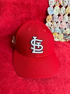 St. Louis Cardinals Red Ball Cap w STL Logo on Front Post Season 2022 - Picture 1 of 7