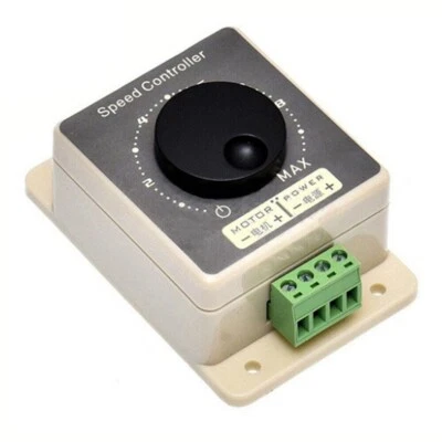 PWM DC Brush Motor Speed Regulator 12V 24V 48V 20A Waterproof Controller 10-60V - Image 1 of 4