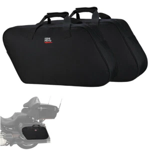 2PCS Saddlebag Liners Luggage Liners Bag Tour Pak Pack For Touring Yamaha Honda - Picture 1 of 11