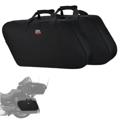 2PCS Saddlebag Liners Luggage Liners Bag Rear Pak Pack For Touring Yamaha Honda - Image 1 of 4