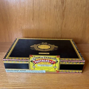Partagas Wood Cigar Box Black Label Empty - Picture 1 of 6