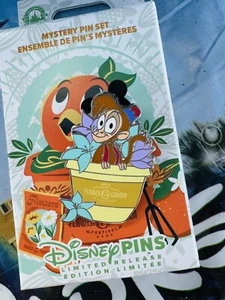 2024 Disney Parks Epcot Flower & Garden Pot Plant Mystery Box Pin Abu Aladdin - Picture 1 of 1