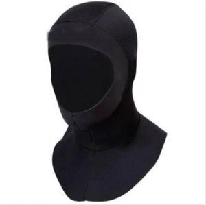 New Black 3MM Neoprene Scuba Mask Diving Hat Swimming Hood Neck Cover Cap Gift - Picture 1 of 7